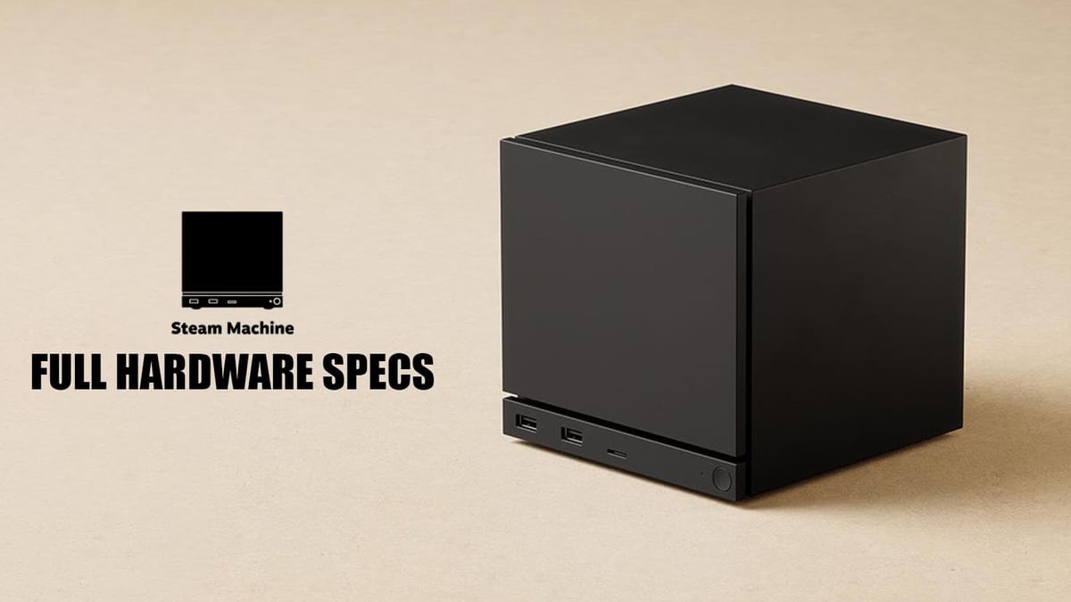 Valve's Steam Machine Launches June 30 Starting at $1,049