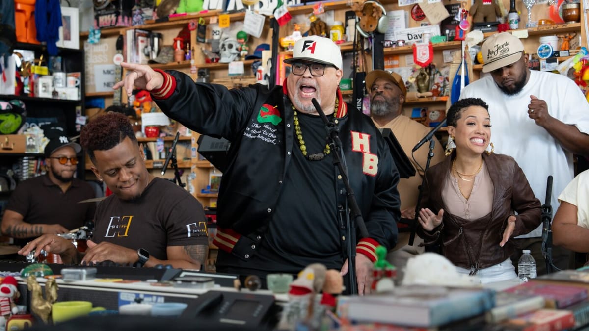 Fred Hammond Performs an NPR Tiny Desk Concert for Black Music Month
