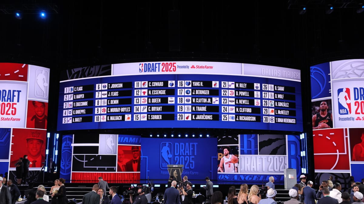 2026 NBA Draft Tracker: Every First-Round Pick as It Happens