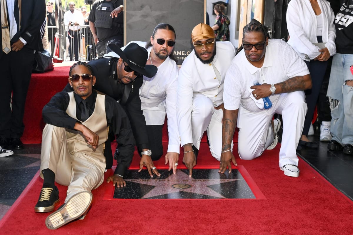 Bone Thugs-n-Harmony Receives a Star on the Hollywood Walk of Fame