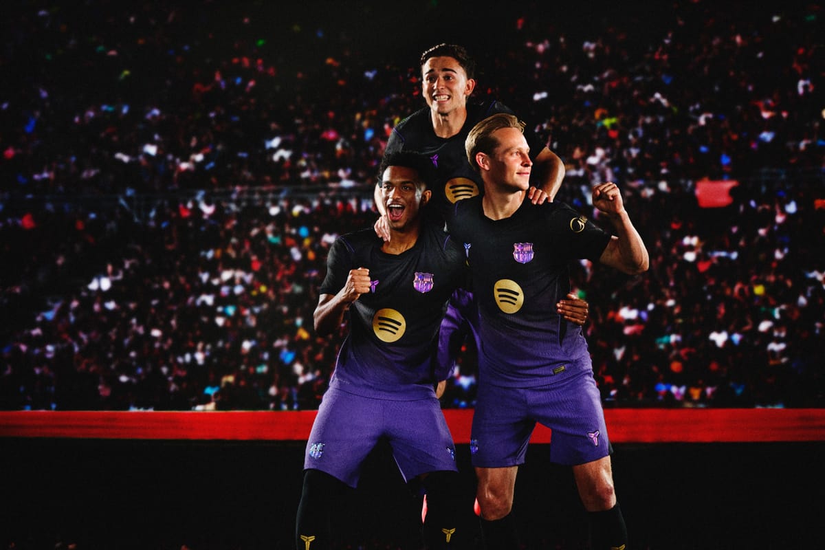 FC Barcelona's Kobe Bryant Away Kit Launches Globally July 31 for $140