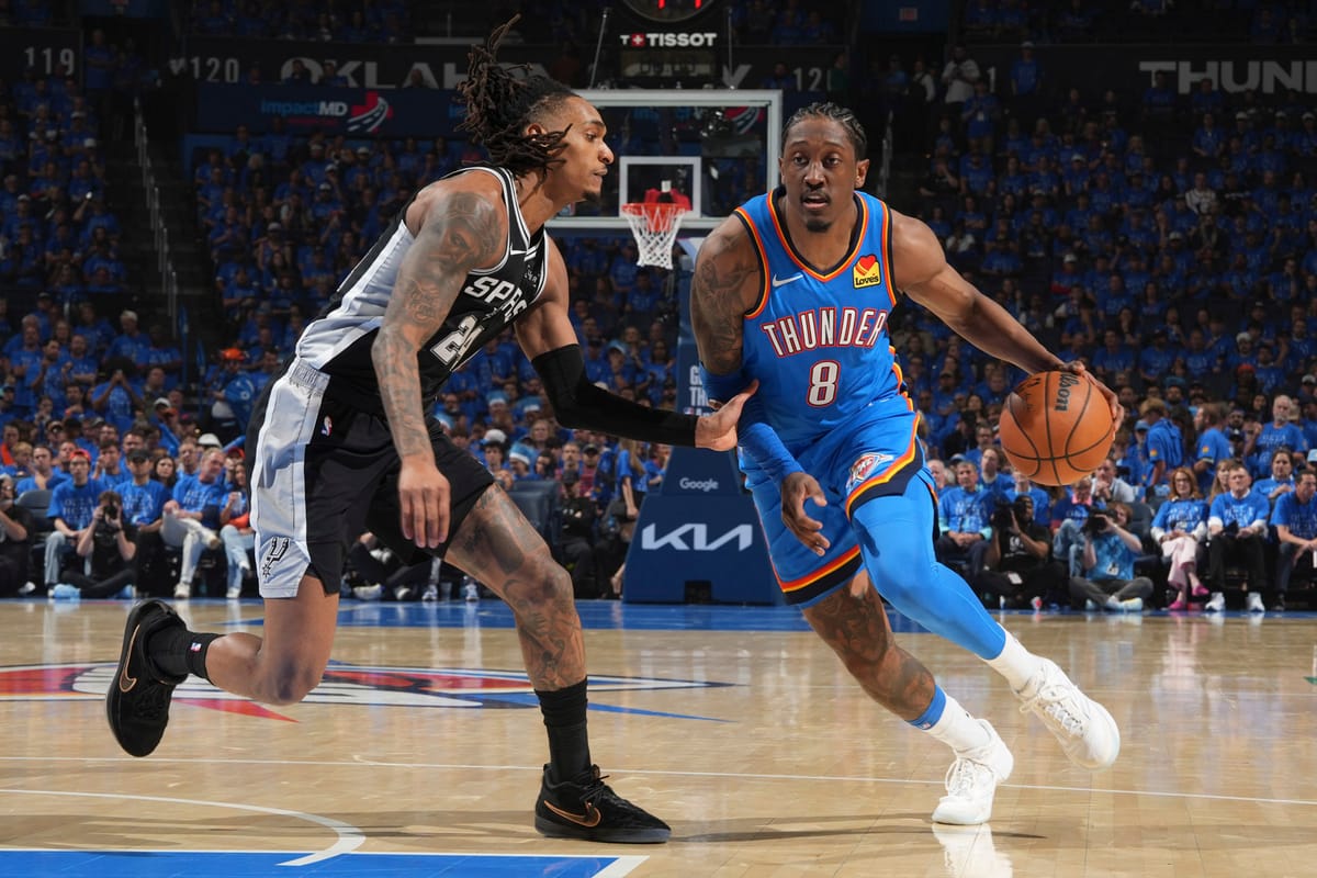 Games to Watch: Sunday, May 24. Spurs try to keep the Thunder from a 3-1 stranglehold