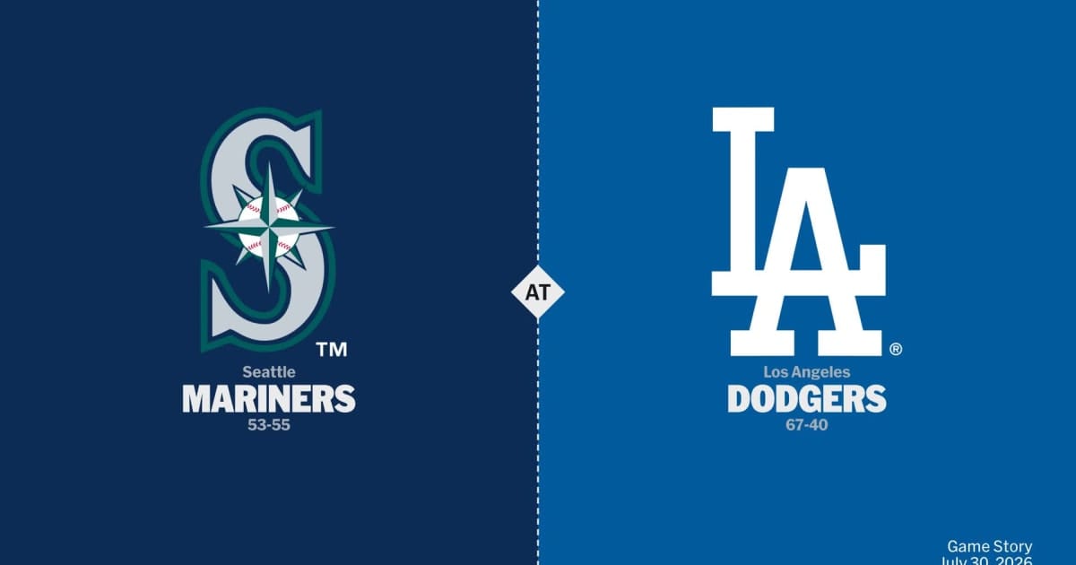 Games to Watch — Thursday, July 30: Mariners-Dodgers Rubber Match