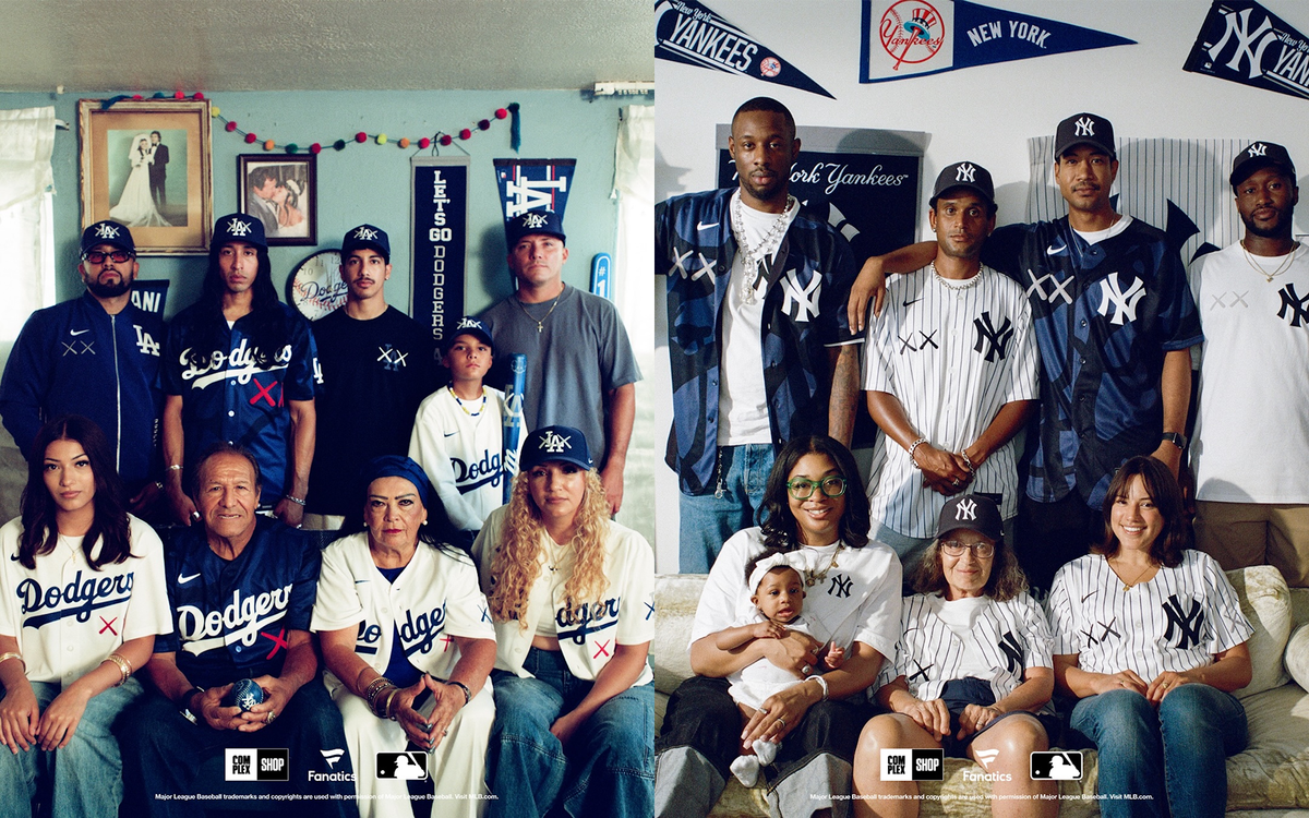 KAWS x MLB Collection for the Yankees and Dodgers Drops July 20