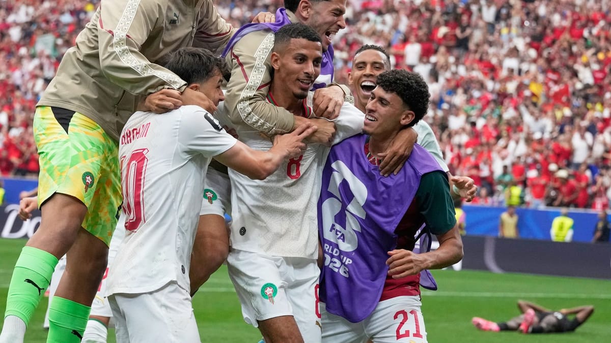 Ounahi Brace Sends Morocco Past Canada Into the World Cup Quarterfinals