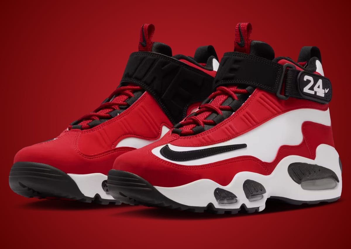 Nike Air Griffey Max 1 'Cincinnati Reds' Returns October 9 for $180 After 15 Years