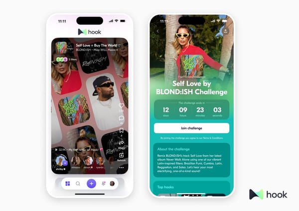 Hook Makes Music Remixing on Social Media Easy, Legal — and Profitable for Artists and Creators