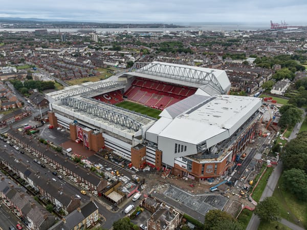 Anfield, Liverpool's home stadium