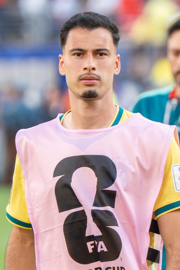 Brazil forward Gabriel Martinelli, who scored the stoppage-time winner against Japan, at the 2026 World Cup