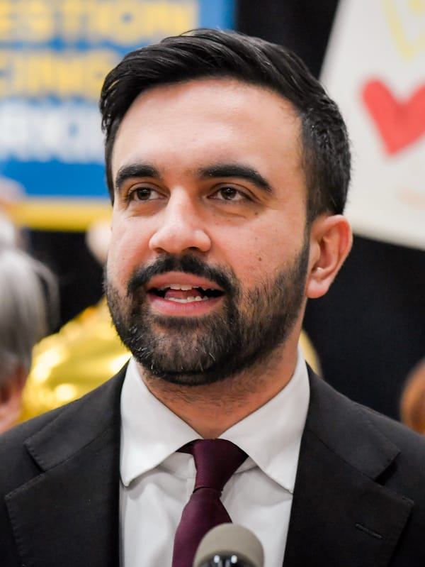 New York City Mayor Zohran Mamdani
