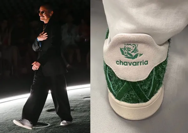 Willy Chavarria Debuts adidas Stan Smith Collabs at Paris Fashion Week