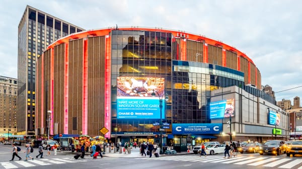 Madison Square Garden exterior in Manhattan