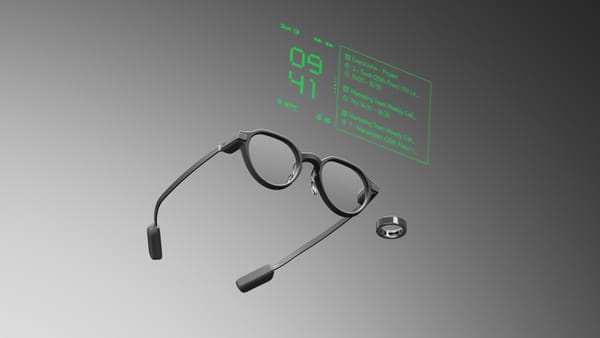 Even Realities G2 smart glasses and R1 ring with a heads-up display
