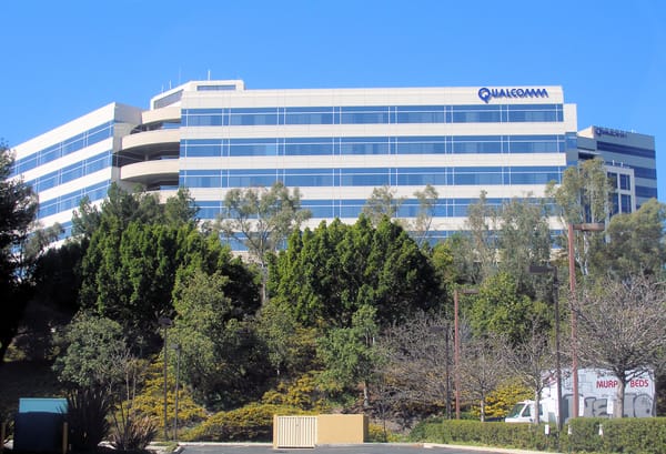 Qualcomm headquarters building in San Diego, California