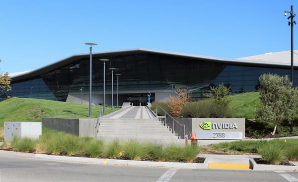 Nvidia headquarters building in Santa Clara, California