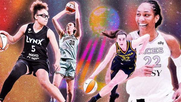 ESPN graphic previewing the 2026 WNBA playoffs