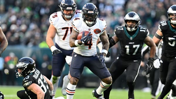 Philadelphia Eagles and Chicago Bears ahead of their Monday Night Football matchup at Soldier Field