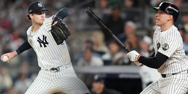 Yankees celebrate after Game 1 win over the Red Sox in the AL Wild Card Series