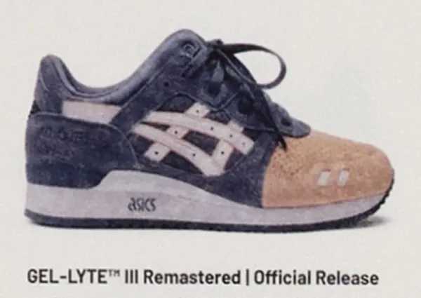 Kith x ASICS Gel-Lyte III 'Salmon Toe' sneaker
