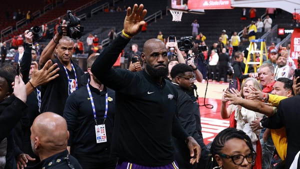 LeBron James at Philadelphia 76ers Media Day 2026