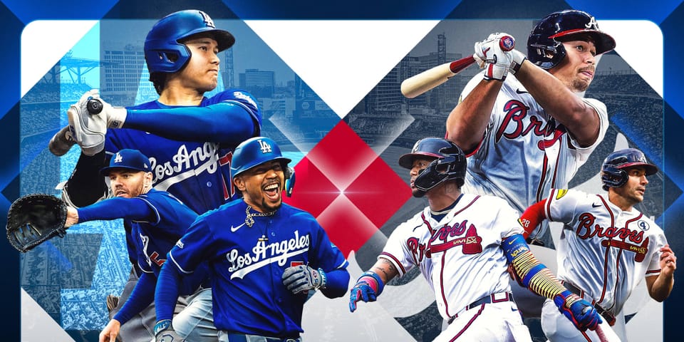 Dodgers and Braves meet in Atlanta with National League seeding on the line