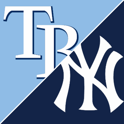 Tampa Bay Rays vs. New York Yankees game graphic, September 22, 2026
