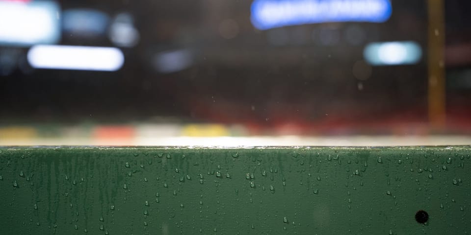 Fenway Park, home of the Boston Red Sox, where the Cubs and Red Sox play a doubleheader