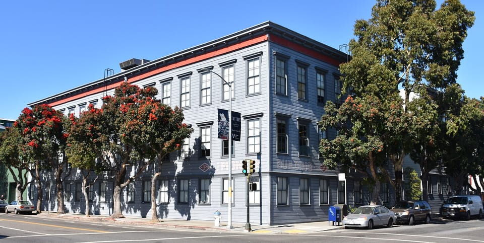 The Pioneer Building in San Francisco's Mission District, which houses OpenAI's offices