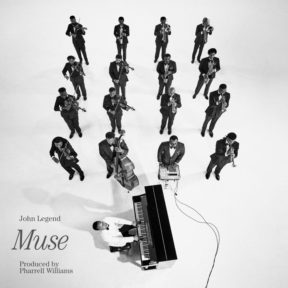Cover art for John Legend and Pharrell's album Muse